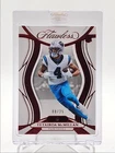 TETAIROA MCMILLAN 2025 FLAWLESS ROOKIE RUBY GEM PANTHERS RC /25 Q6560