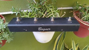BOGNER 4 functions switching pedal board for Alchemist amplifier