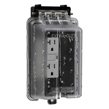 Outdoor Outlet Cover Extra-Duty in-Use Weatherproof Outdoor Decorator/GFCI Re...