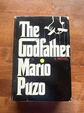 THE GODFATHER by Mario Puzo 1969 w/ DJ 13th impression (printing) Book Club