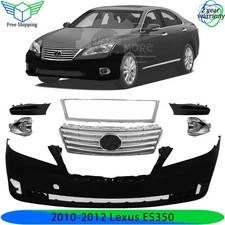 Front Bumper Cover Fascia & Grille Assembly Kit For 2010-2012 Lexus ES350