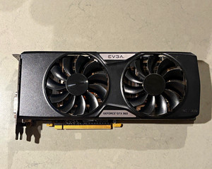 EVGA NVIDIA GeForce GTX 960 PCIe x16 Dual Fan Heatsink SLI Ready