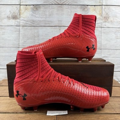 Under Armour Highlight 2 MC Knit Red Football Cleats 3027304-600