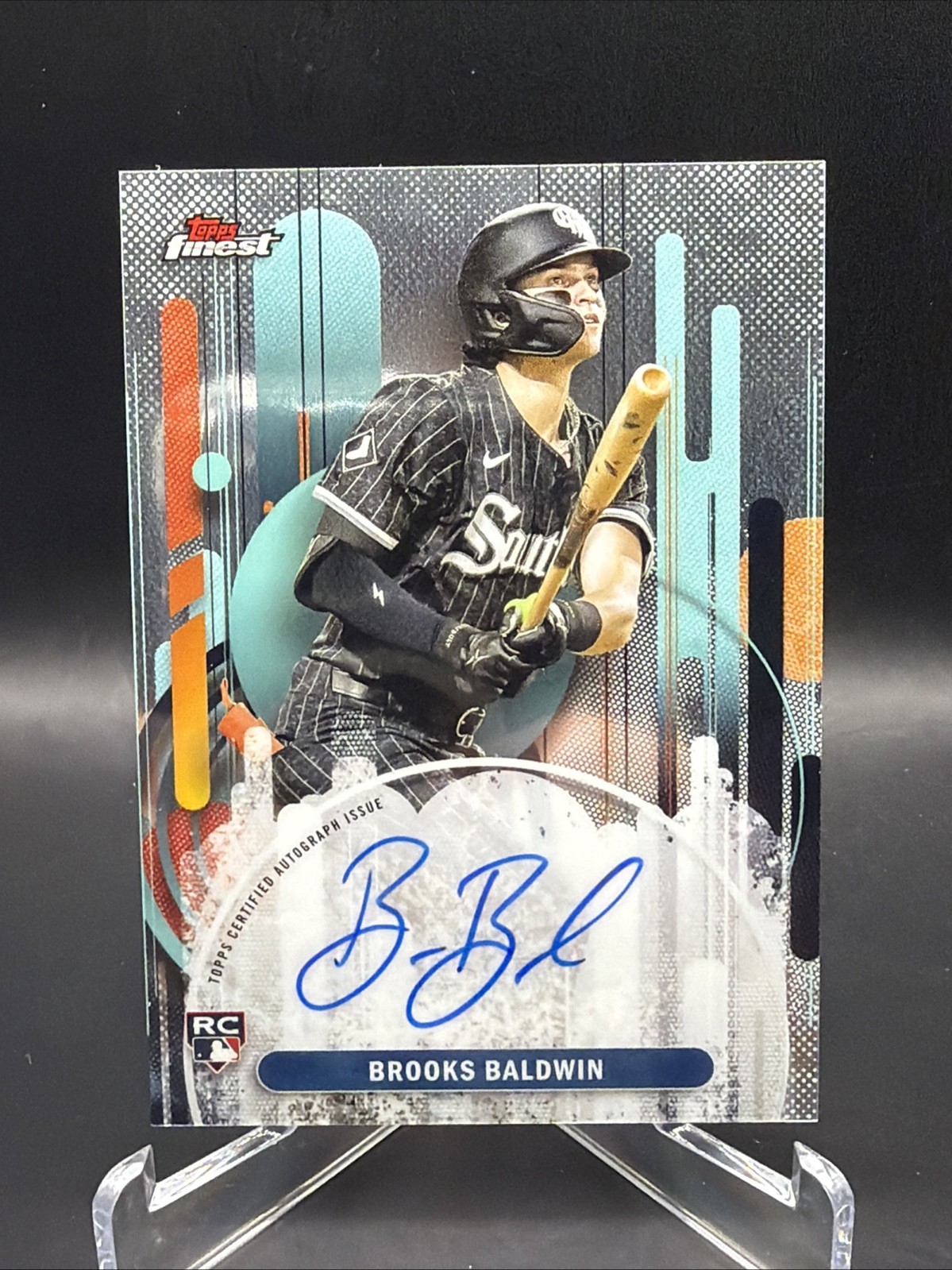 2025 Topps Finest - Finest Autographs Brooks Baldwin #FA-BBA (AU, RC)
