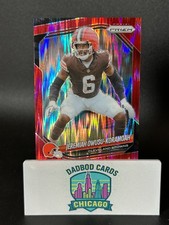 2025 Panini Prizm - Jeremiah Owusu-Koramoah #159 Red Flash Prizm