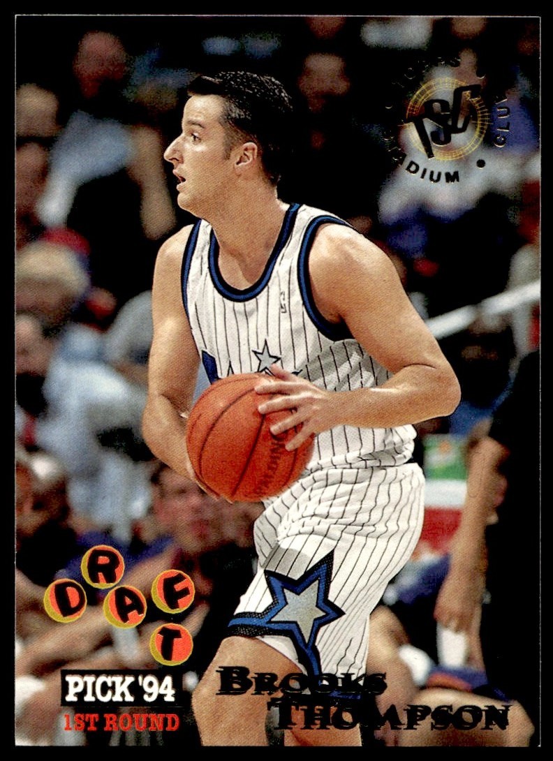1994-95 Stadium Club Brooks Thompson RC Orlando Magic #345