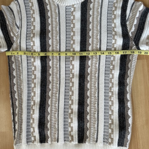 Hollister Sweater Mens XS Multicolor Coogi Style Cosby Pullover Hip Hop Art - Picture 4 of 9