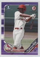 2019 Bowman Draft Purple 198/250 Trejyn Fletcher #BD-174 08jk