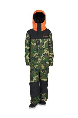 Airblaster Youth Freedom Suit Kid's Bodysuit, OG Dinoflage, Medium