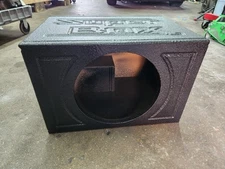 Custom Single 12" 10" 8" Subwoofer enclosure Sub Box Ported Side vented MDF