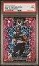 2023  PANINI MOSAIC  JAXON SMITH-NJIGBA,  PINK NO HUDDLE  RC,  PSA 9,   SSP!!!