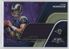 2015 Topps Fire Jumbo Relics Purple 34/50 Sean Mannion #FJR-SM 0b2