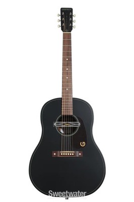 Gretsch Jim Dandy Deltoluxe Dreadnought Acoustic-electric Guitar - Black