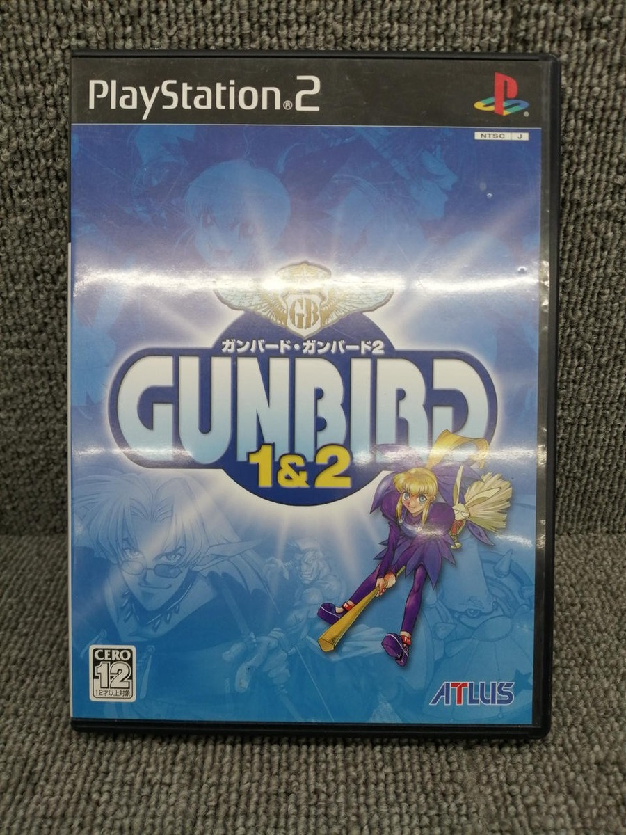 Gunbird1&2【中古美品・PS2日本版】 Gunbird 1 & 2 - Playstation 2 PS2 Japan JP NTSC-J - Complete