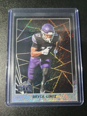 Bryce Kirtz - Leaf Metal 2024 - Northwestern Wildcats - Black Shimmer - /6