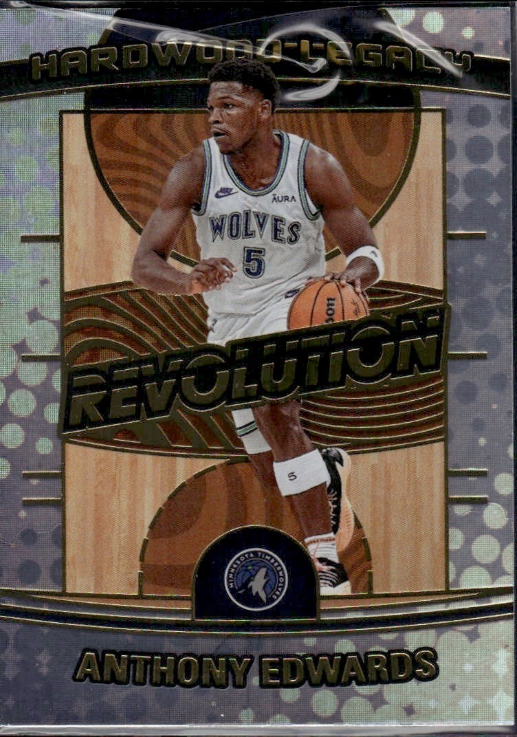 2024-25 Panini Revolution - Hardwood Legacy Anthony Edwards #8 for