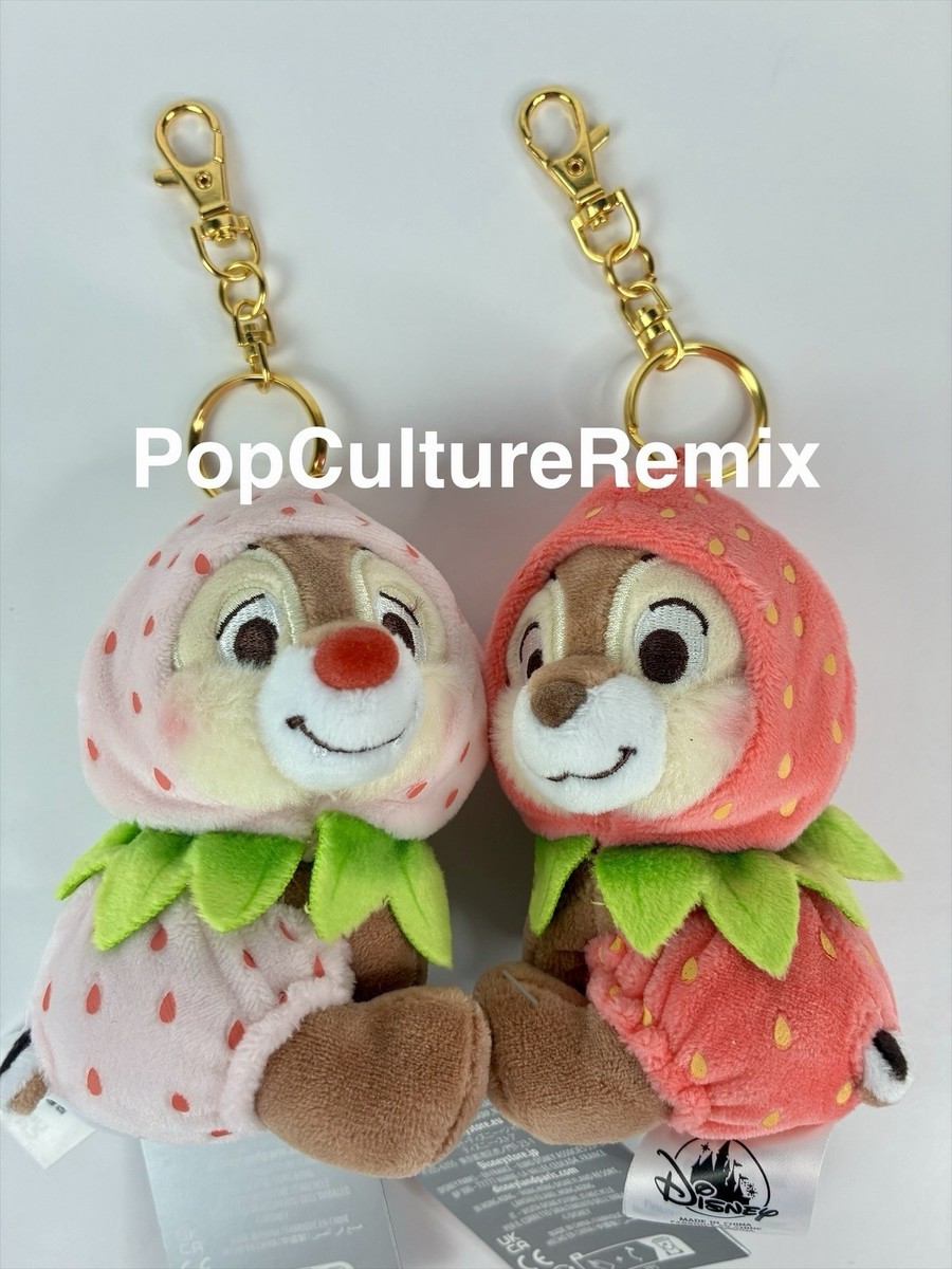 2025 Disney Parks Japan Style Plush Strawberry Chip & Dale