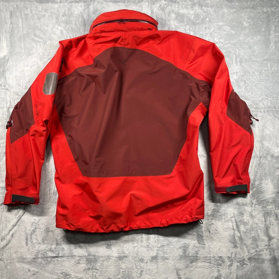VTG Arcteryx Mens GorTex XCR Sidewinder Jacket Red Recco Avalanche System Large - Image 2 of 4