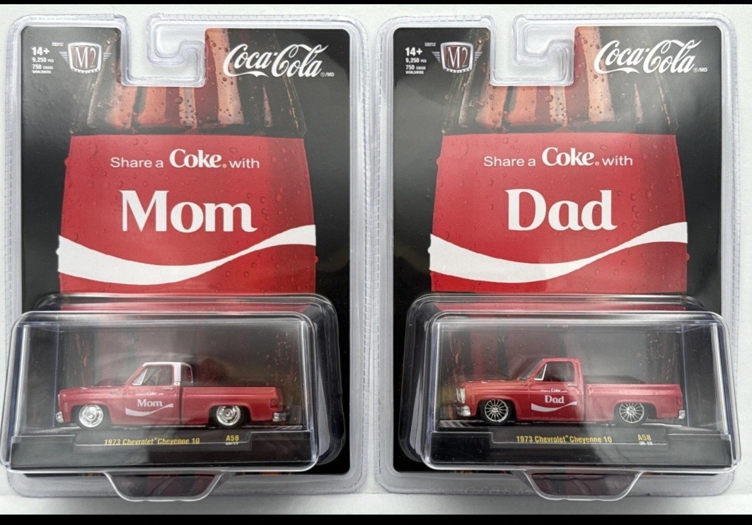 M2マシーン 　コカコーラ　1973 シボレー・シャイアン・スーパー10 M2 Machines (Coca-Cola )- 
