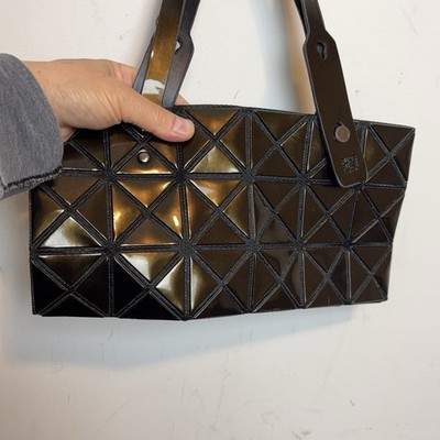 Pleats Please Issey Miyake Bao Bao PVC Prism Matte Tote Hand Bag