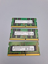 Micron 16GB ddr4 sodimm RAM 3200, 2666, 2400, 2133 Memtest86 Passed
