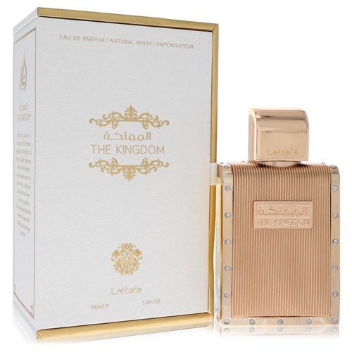 Lattafa The Kingdom by Lattafa Eau De Parfum Spray 3.4 oz for Men - 第 1/1 張圖片