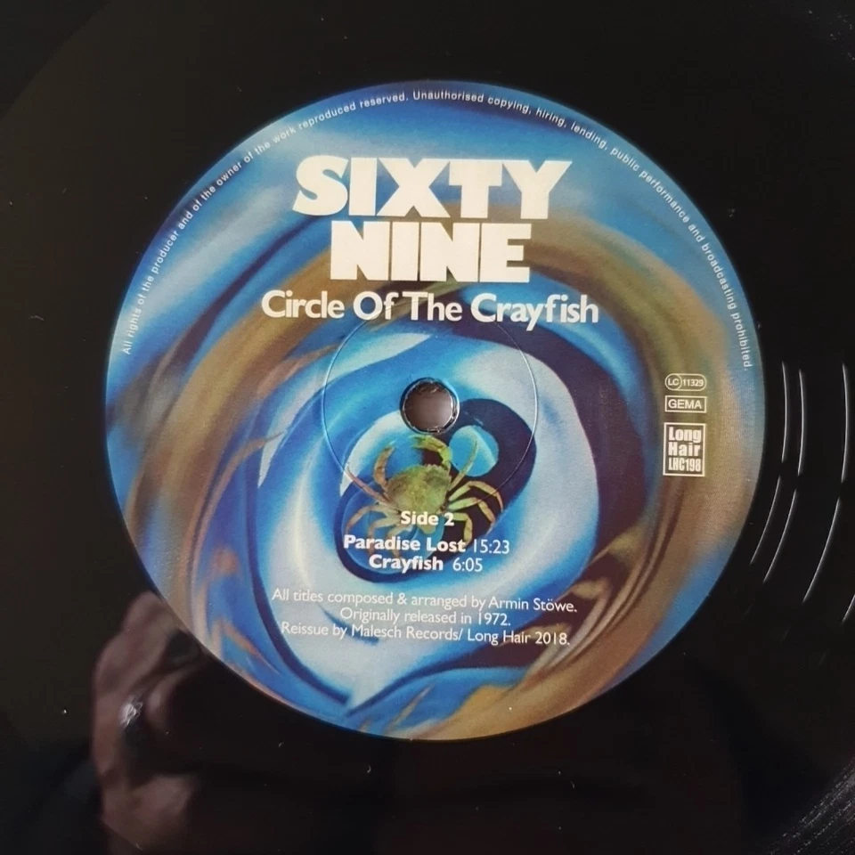 33 tours SIXTY NINE - Circle of the crayfish -  - Photo 4/4