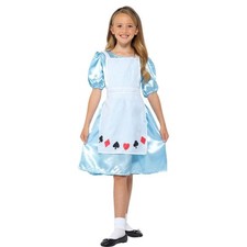Karnival Storybook Alice in Wonderland Girl's Fancy Dress Costume