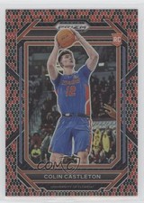 2023-24 Panini Prizm Draft Picks Venom Prizm Colin Castleton #45 0z0v