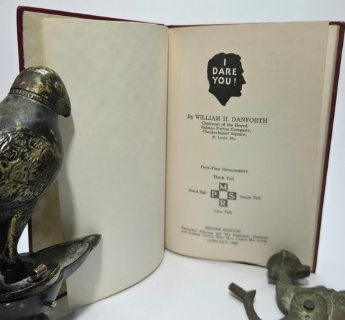 I Dare You! by William H. Danforth 1938 8th Edition Ralston Purina MINT COND - Picture 2 of 10