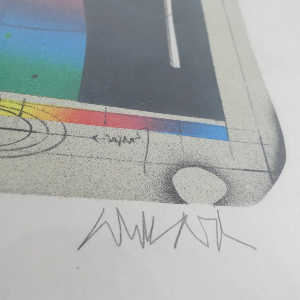 Paul Wunderlich kleine Farb Lithographie "Circe" handsign. + nummeriert - Bild 4 von 4