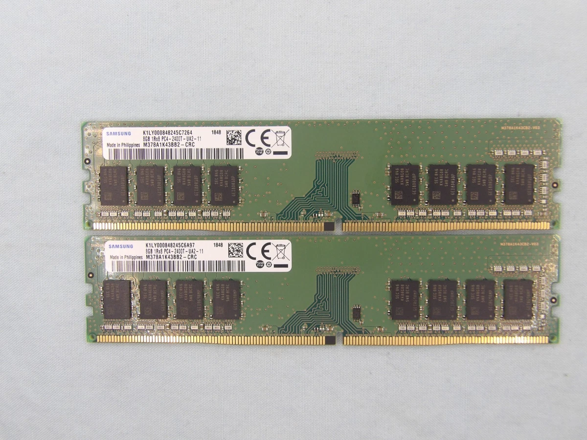 Samsung PC4-19200 (DDR4-2400) Bus Speed Computer RAM 16 GB Total