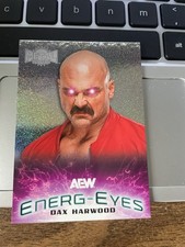 Dax Harwood 2025 AEW Metal Universe Skybox Energ-Eyes Insert Wrestling Card