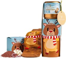 Hot Chocolate Gift Set With Mug, Socks, Candy Cane - Reindeer Kids Hot Chocolat