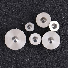 6 Pcs Stainless Steel Dowel Center Set For Accurate Woodworking Drill Position