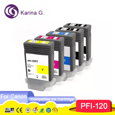 Compatible Ink cartridge for PFI120 PFI-120 Suit for  imagePROGRAF iPF TM-200/iP