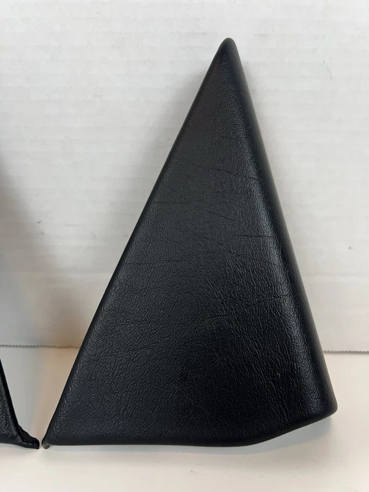 96-02 OEM Mercedes Benz Clase S Espejo Interior Cubierta Negro Juego de molduras izquierda derecha Foto 2 de 4