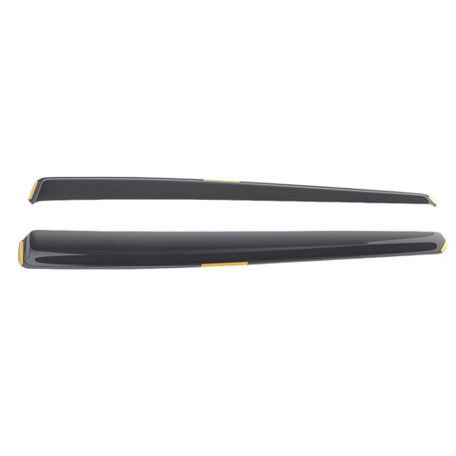 Rain Deflectors for Nissan Qashqai 2014-2021 In Channel Window Guards 4PC Set - Picture 16 of 17