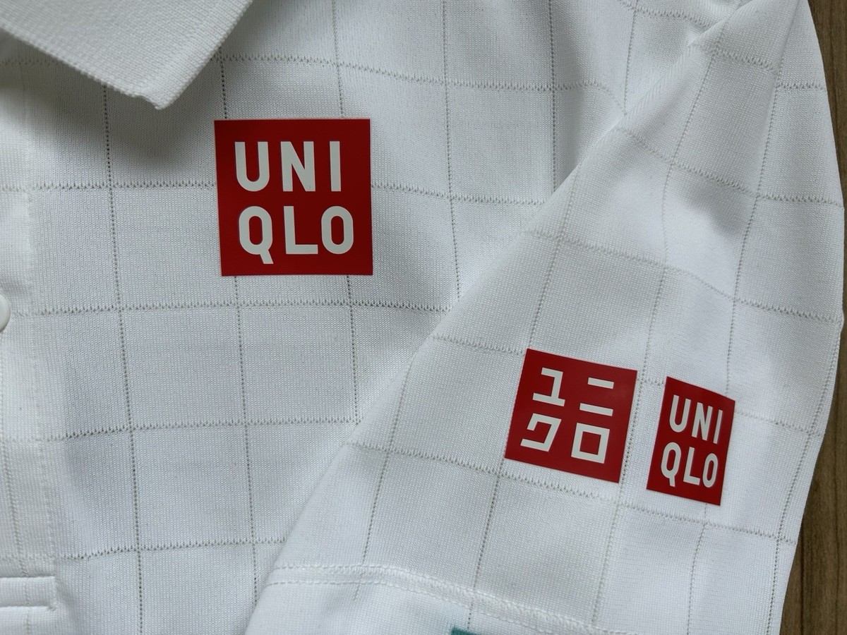 NWOT : Roger Federer UNIQLO 2021 Wimbledon Shirt size:S (JPN