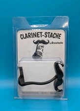Clarinet-Stache Clip-on Mustache for Clarinet by Brasstache