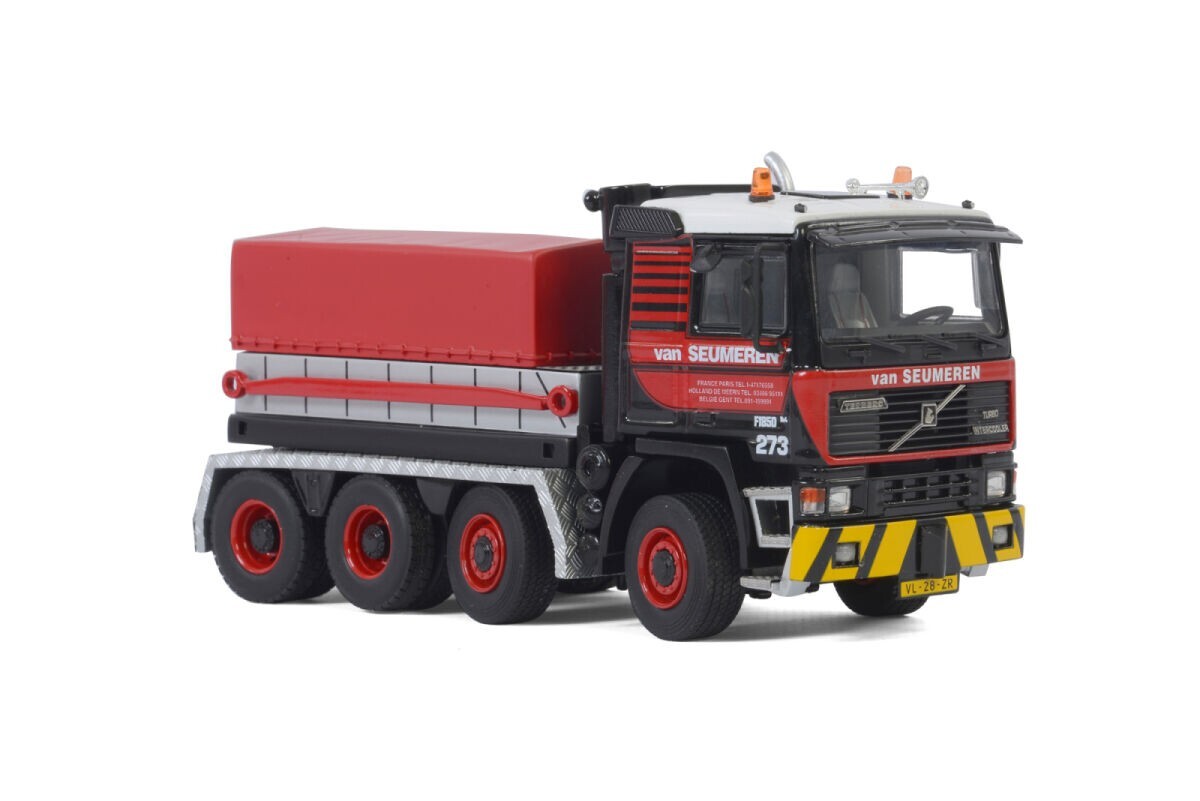 WSI truck models, VAN SEUMEREN TERBERG F2000 8X4 + Ballastbox