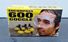 Encon Encompass 600 Safety Goggles Chemical Anti-Fog High Impact Resistant
