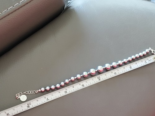 *.925 Majorica Sterling Silver Pearl Bracelet - Picture 6 of 7