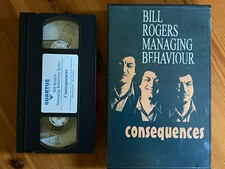 bill rodgers managing behaviour Consequences educational VHS Video BIG CASE
