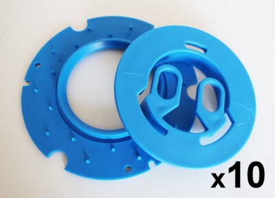 10 PAD HOLDERS FOR VARIOUS WALK BEHIND SCRUBBERS, TENNANT, 1 LOT=10 UNITS