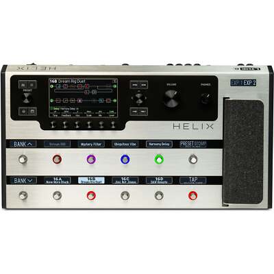 Line 6 Helix Guitar Multi-effects Floor Processor - Platinum Edition
