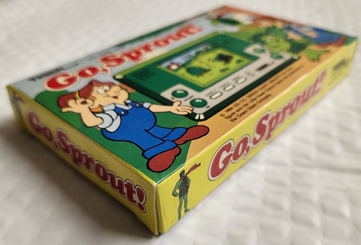 Tiger Electronics Vintage LCD Game Go Sprout Green Giant | eBay Tiger Electronics Vintage LCD Game Go Sprout Green Giant | eBay
