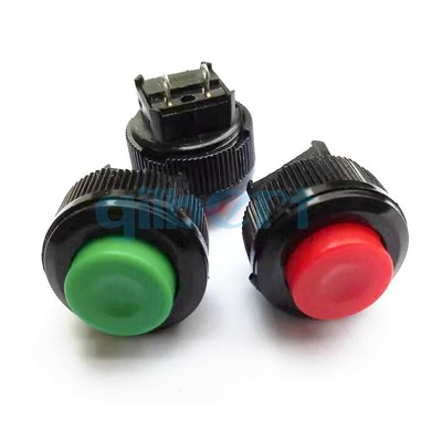 10pcs 16mm Mounting Hole Round Maintained/  Push Button Switch DS-510 #T6