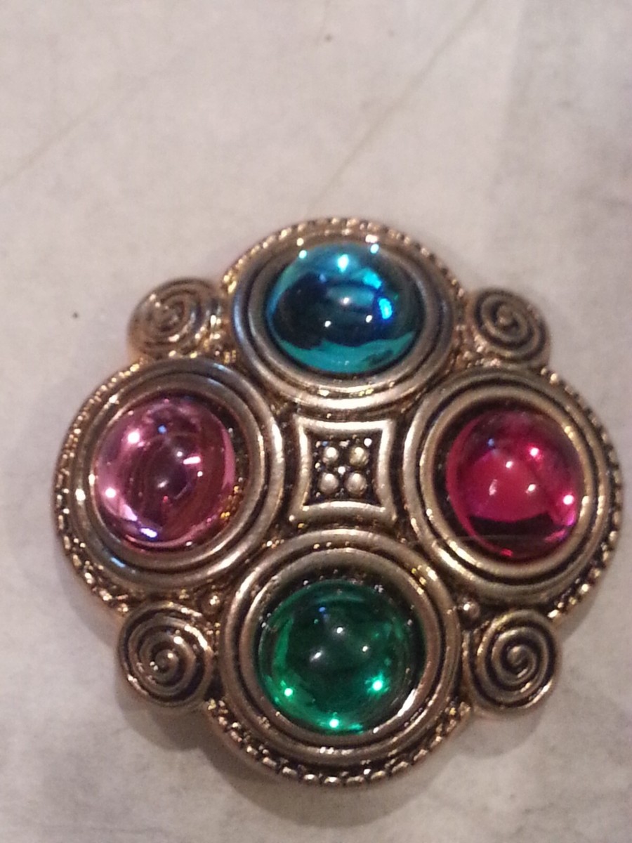 Set of 4 Vintage Button Covers | eBay