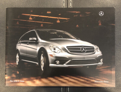 2010 MERCEDES R-CLASS 14-page Original Sales Brochure